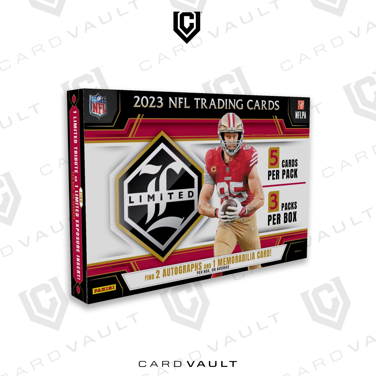 2023 Panini Limited Football Hobby Box – CardVault
