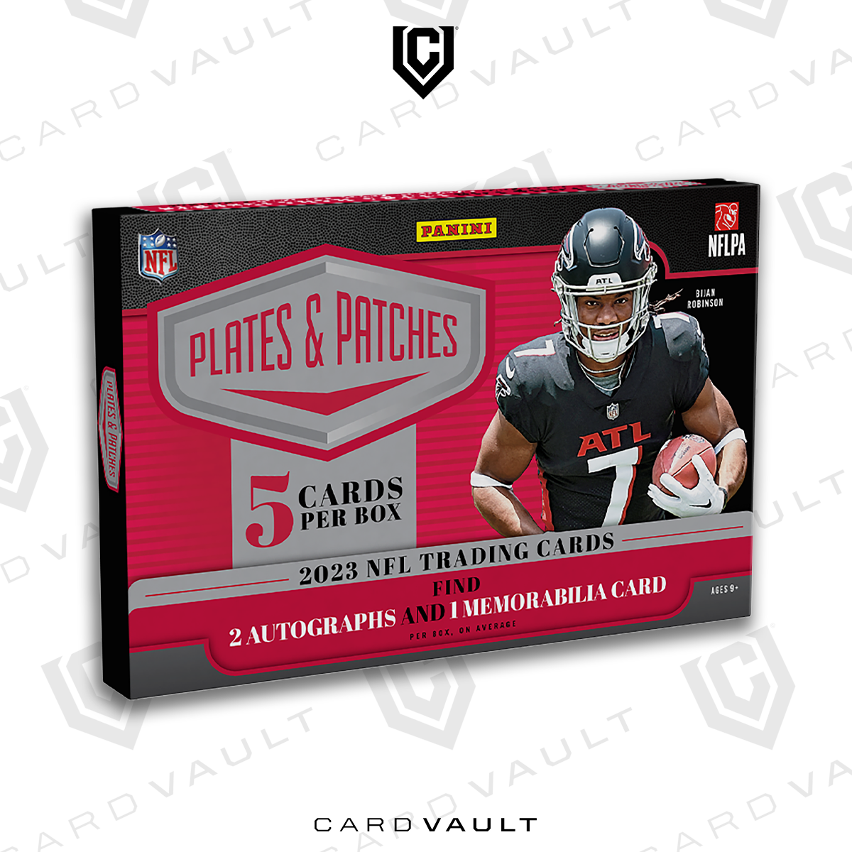 2023 Panini Plates & Patches Football Hobby Box – JB's Sports Cards