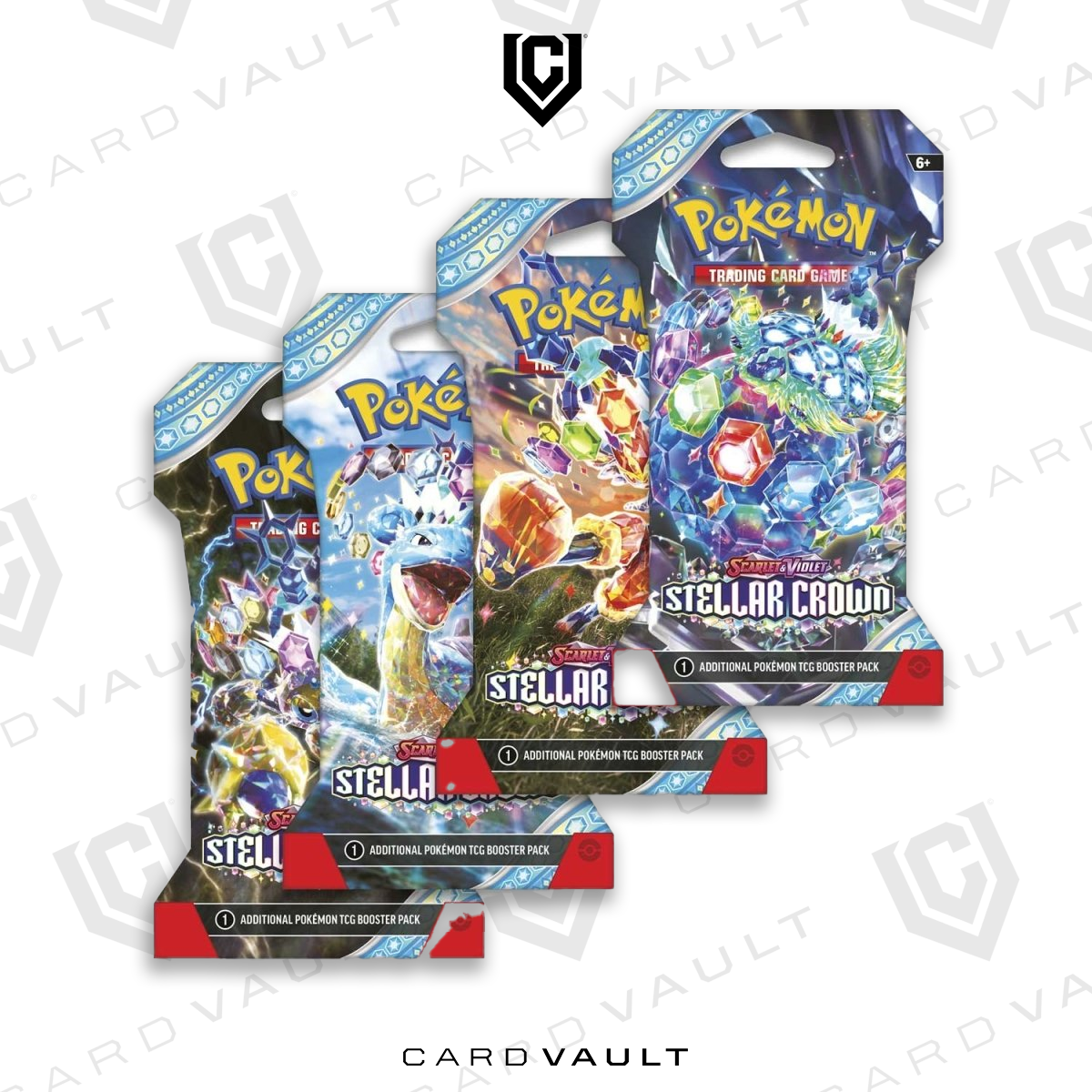 Pokemon: Stellar Crown Sleeved Booster