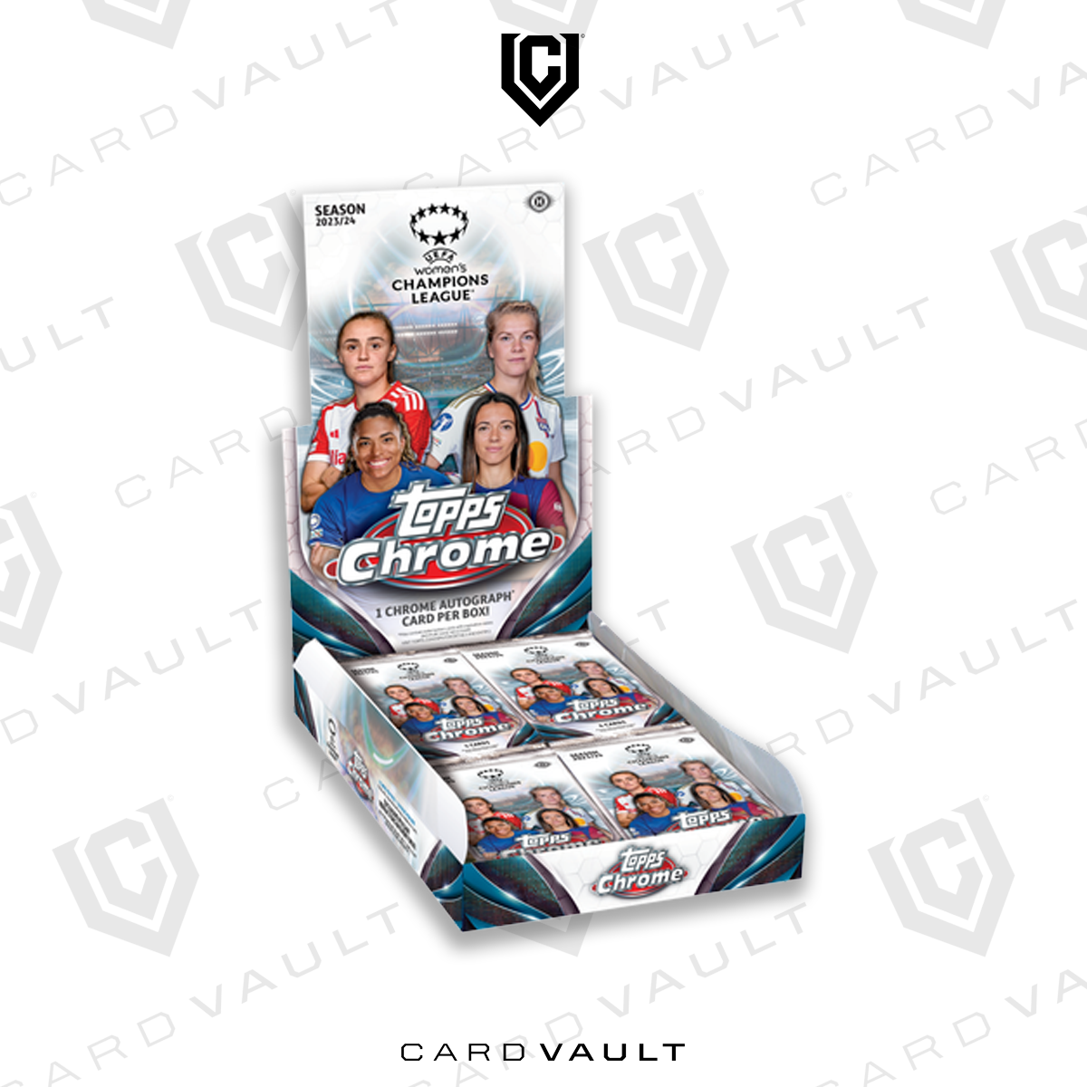 2023/24 Topps Chrome UEFA Women's Champions League Hobby